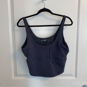 TNA LIFE BOUND SPORTS TANK IN ECHO GREY
